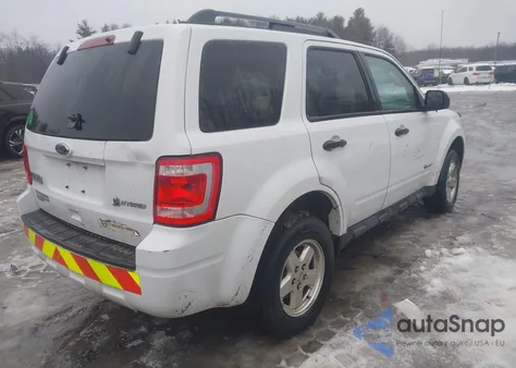 2010 Ford Escape Hybrid Limited z USA, uszkodzony, nr VIN 1FMCU4K31AKD27668